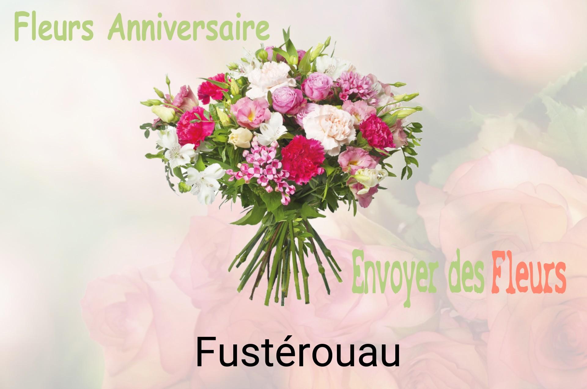 Bouquet de fleurs d’anniversaire livré à Fustérouau